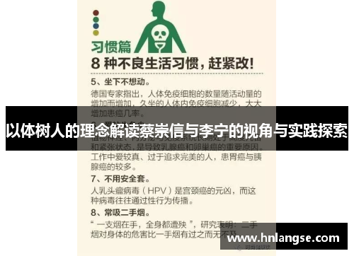 以体树人的理念解读蔡崇信与李宁的视角与实践探索